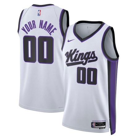 Dres Sacramento Kings Prilagođeni Nike 2023-24 Association Edition Swingman